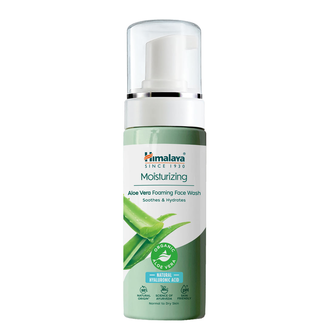 Hidratáló aloe vera habzó arclemosó