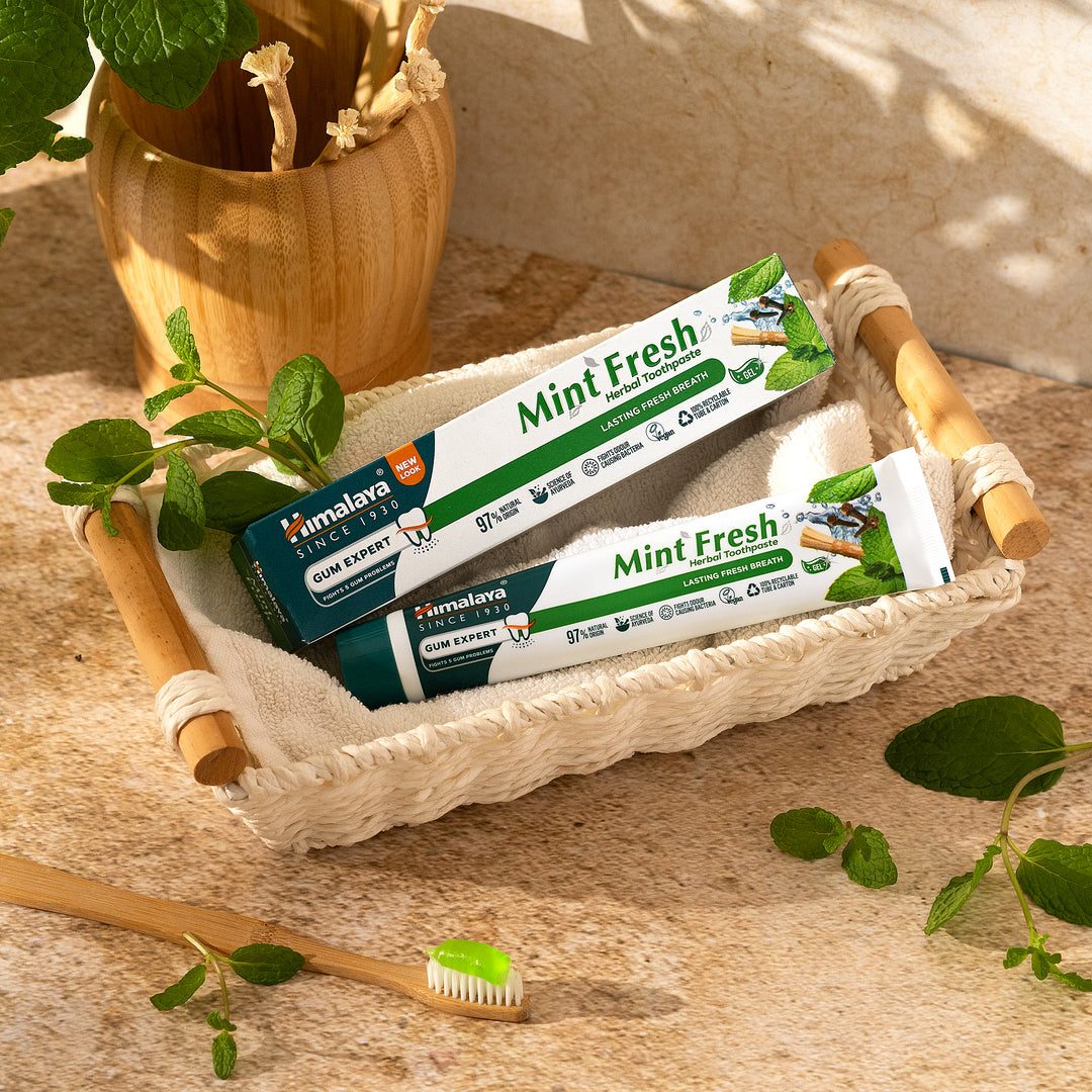 Mint Fresh frissítő, mentás gyógynövényes fogkrémgél