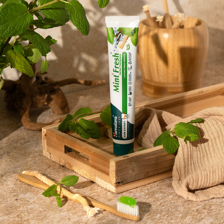 Mint Fresh frissítő, mentás gyógynövényes fogkrémgél